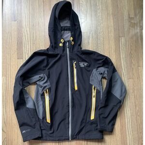 Mountain Hardwear Stretch AirShield Hoody Hoodie Soft Shell Jacket Black Small
